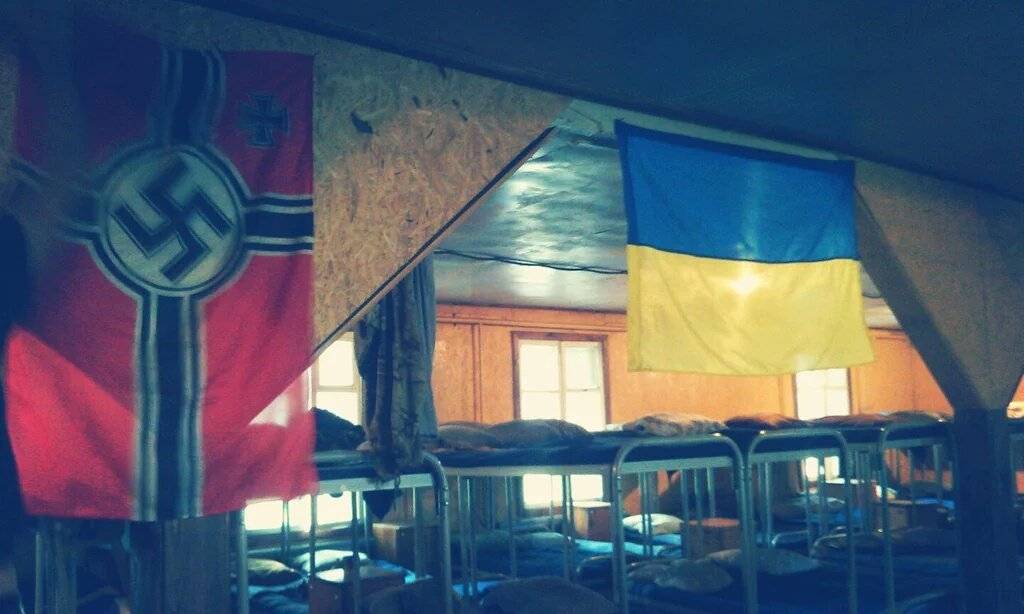 Typical Ukrainian military barracks